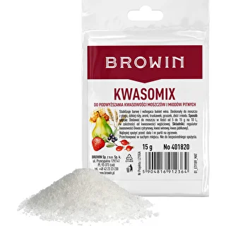 Citric acid / acidity regulator "KWASOMIX" 15g – photo 2