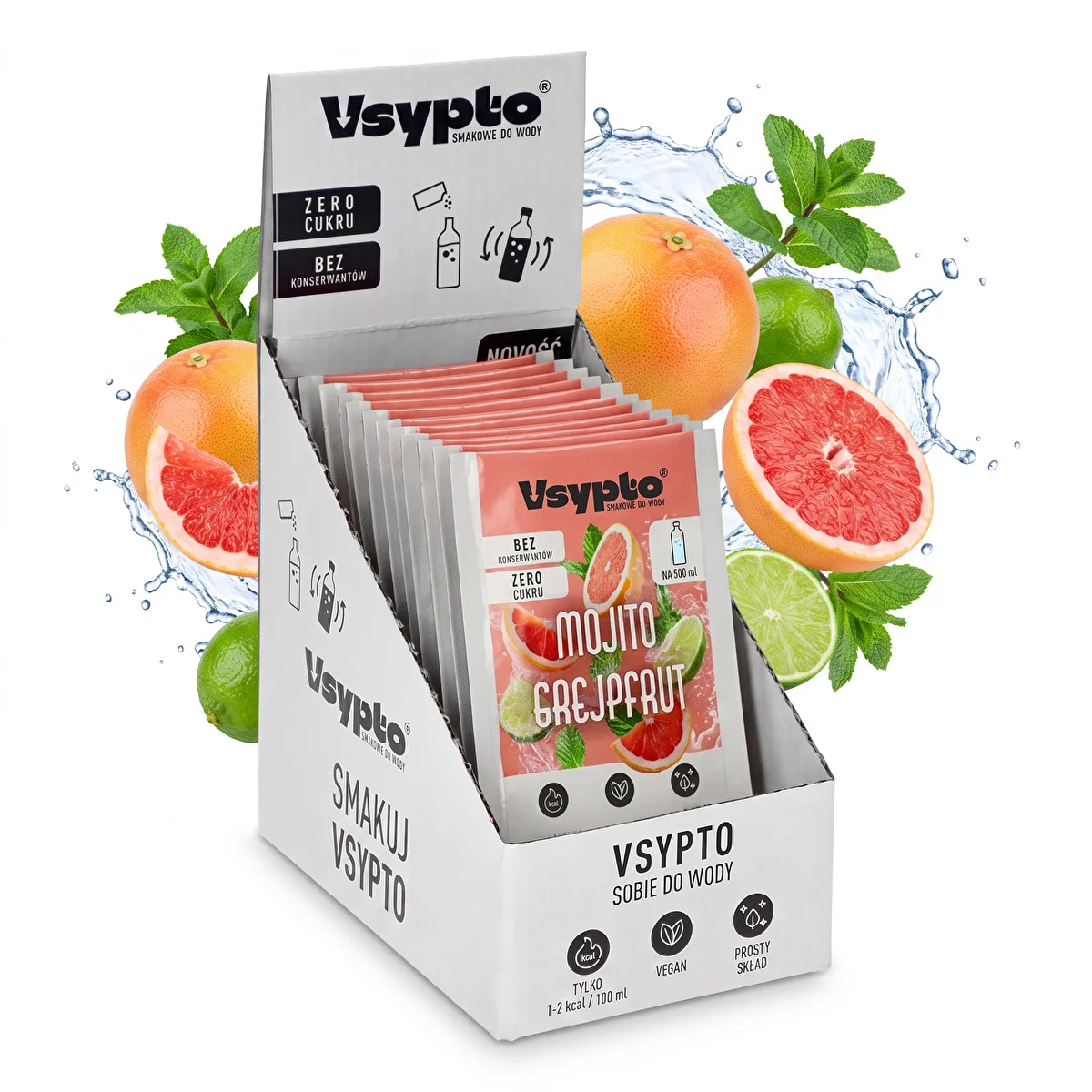 Vsypto Mojito Grapefruit - Pack of 15 x 3 g