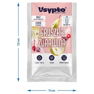 VSYPTO Pear & Cranberry, 3g – photo 4