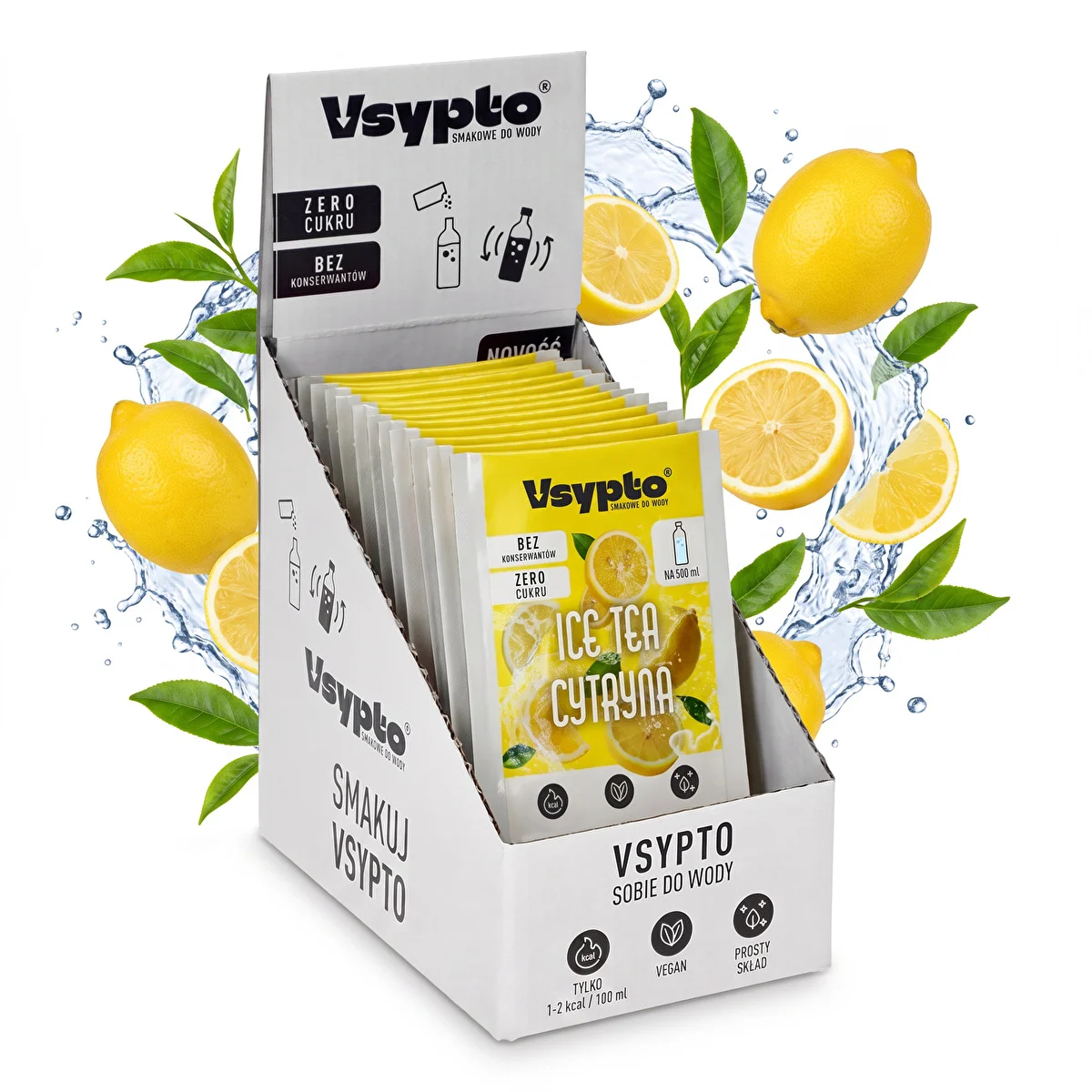 Vsypto Iced Tea Lemon - pack 15x3g
