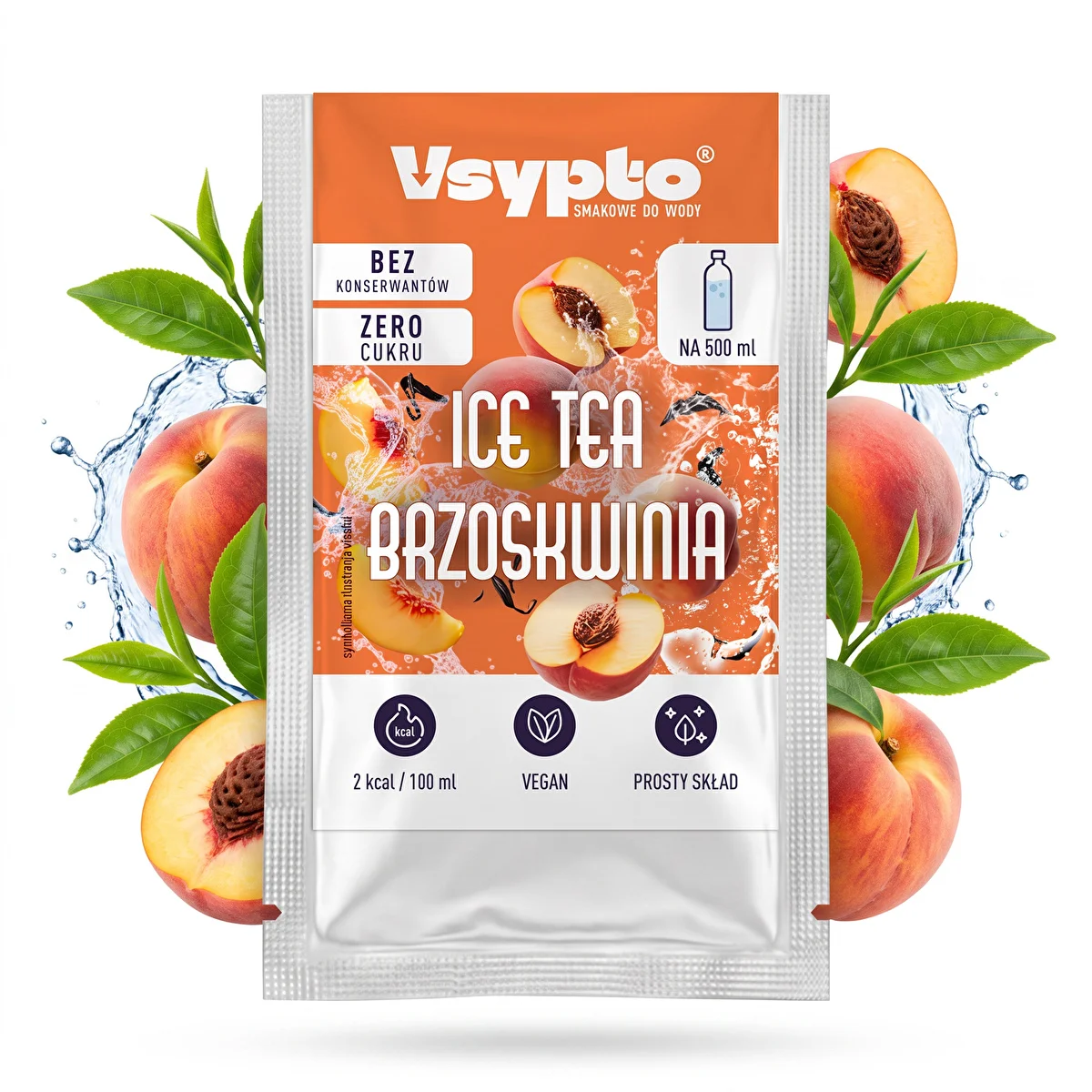 VSYPTO Peach Iced Tea Flavor, 3 g