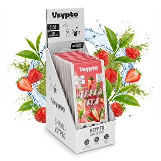 Vsypto Strawberry Matcha - pack of 15x9 g – photo 1