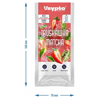 VSYPTO Strawberry Matcha Flavor, 9g – photo 4