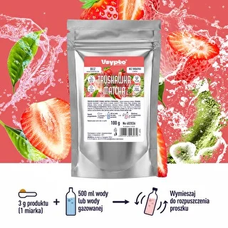 VSYPTO Matcha & Strawberry Flavor 100g – photo 2