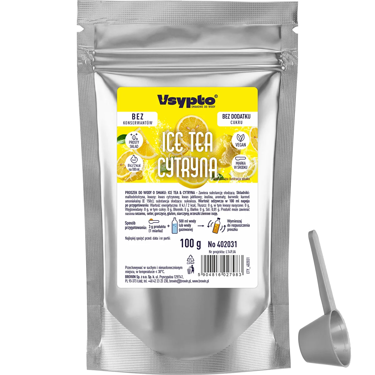 VSYPTO Lemon Iced Tea Flavor 100 g