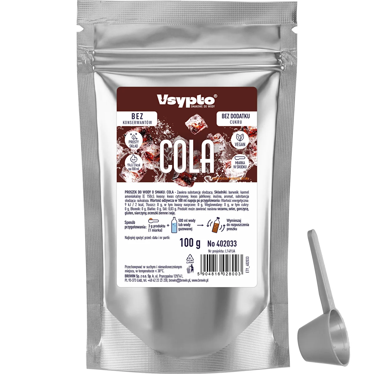 VSYPTO Cola Flavor 100 g