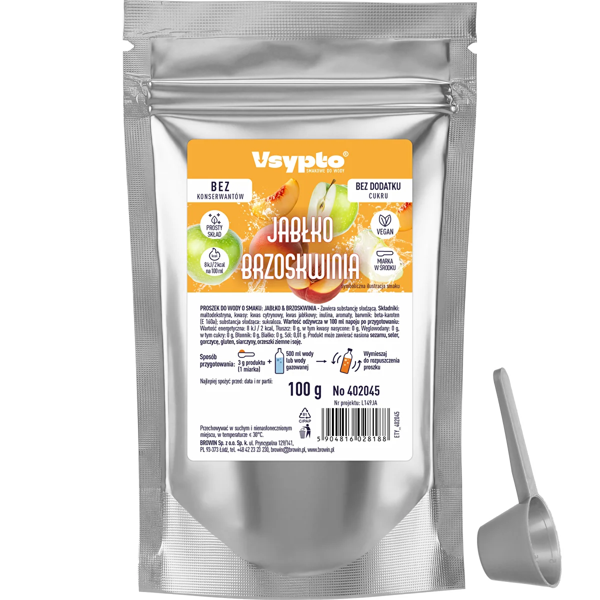 VSYPTO Apple & Peach Flavor 100 g
