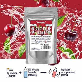 VSYPTO Green Tea & Cherry Flavor 100 g – photo 2