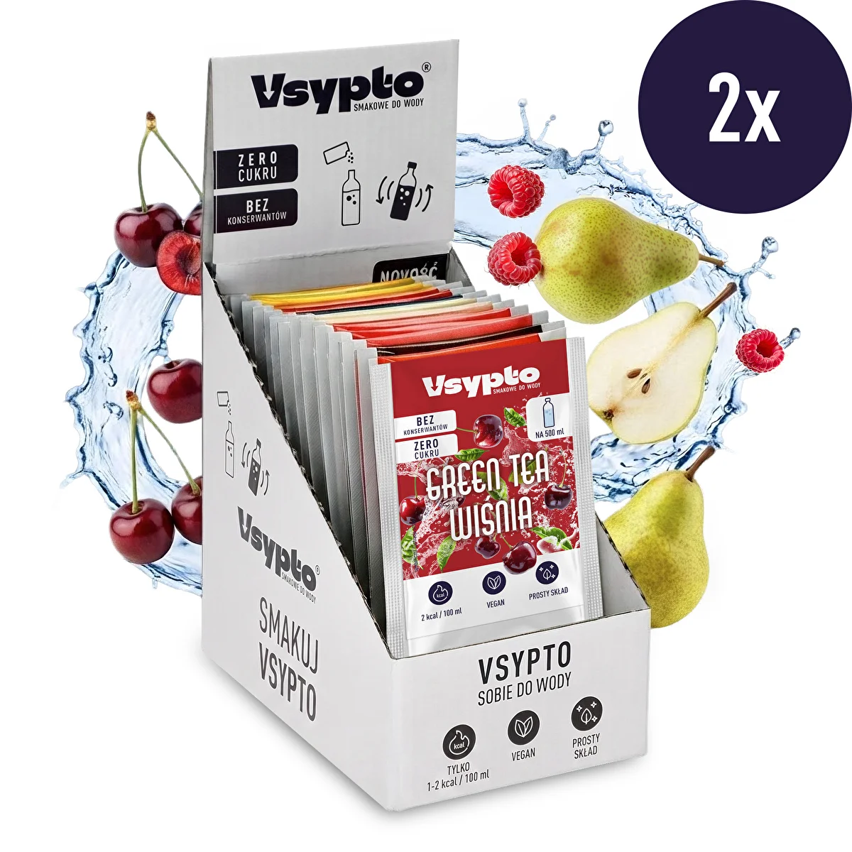 Vsypto Mix 2x15 Flavors, 30 x 3 g