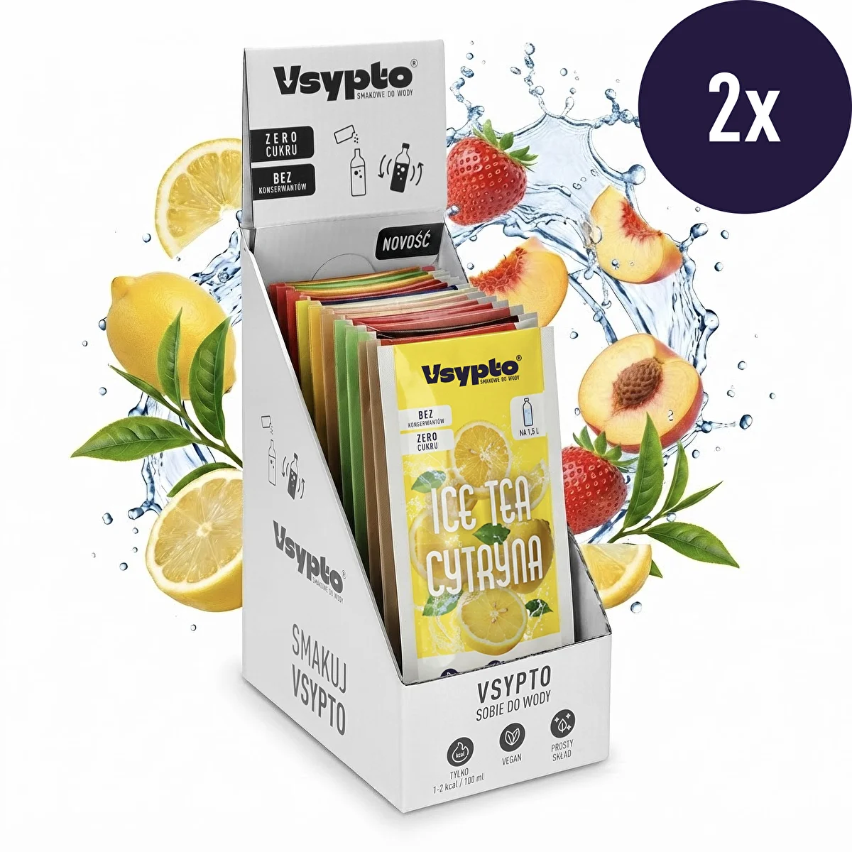 Vsypto Mix 2x15 Flavors, 30 x 9 g
