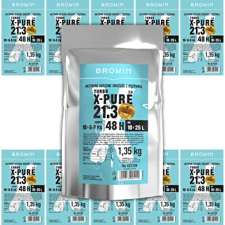 Turbo X-Pure yeast, 21.3%, 10 x 25 L, 1.35 kg – photo 6