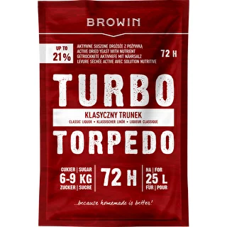 Turbo Torpedo distillery yeast 72h 21% - 120 g