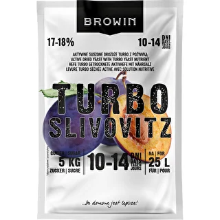 TURBO slivovitz yeast