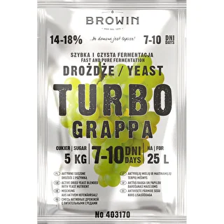 Turbo Grappa distiller's yeast, 120 g – photo 2
