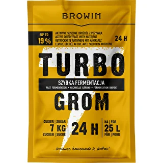 Turbo Browin 24h distiller's yeast, 180 g