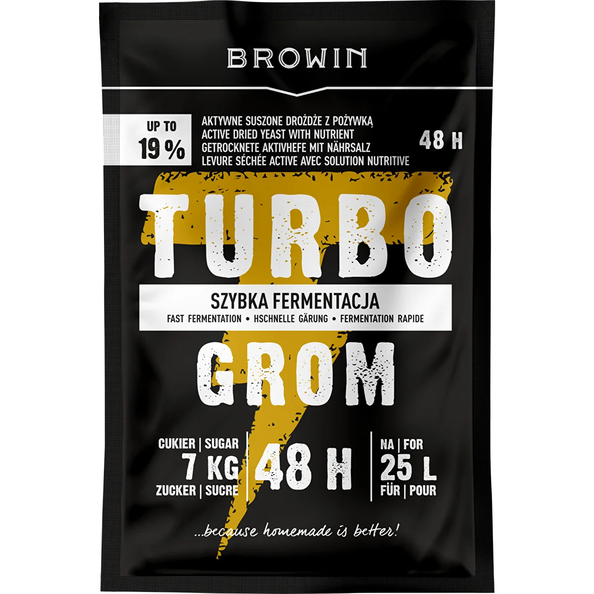 Turbo Grom Distiller's Yeast 48h