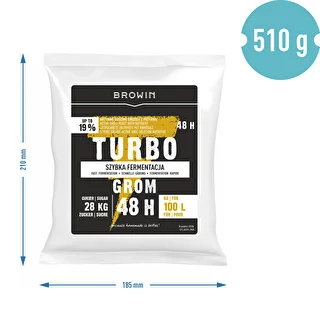 Turbo Grom 48h distiller's yeast, 510 g – photo 5