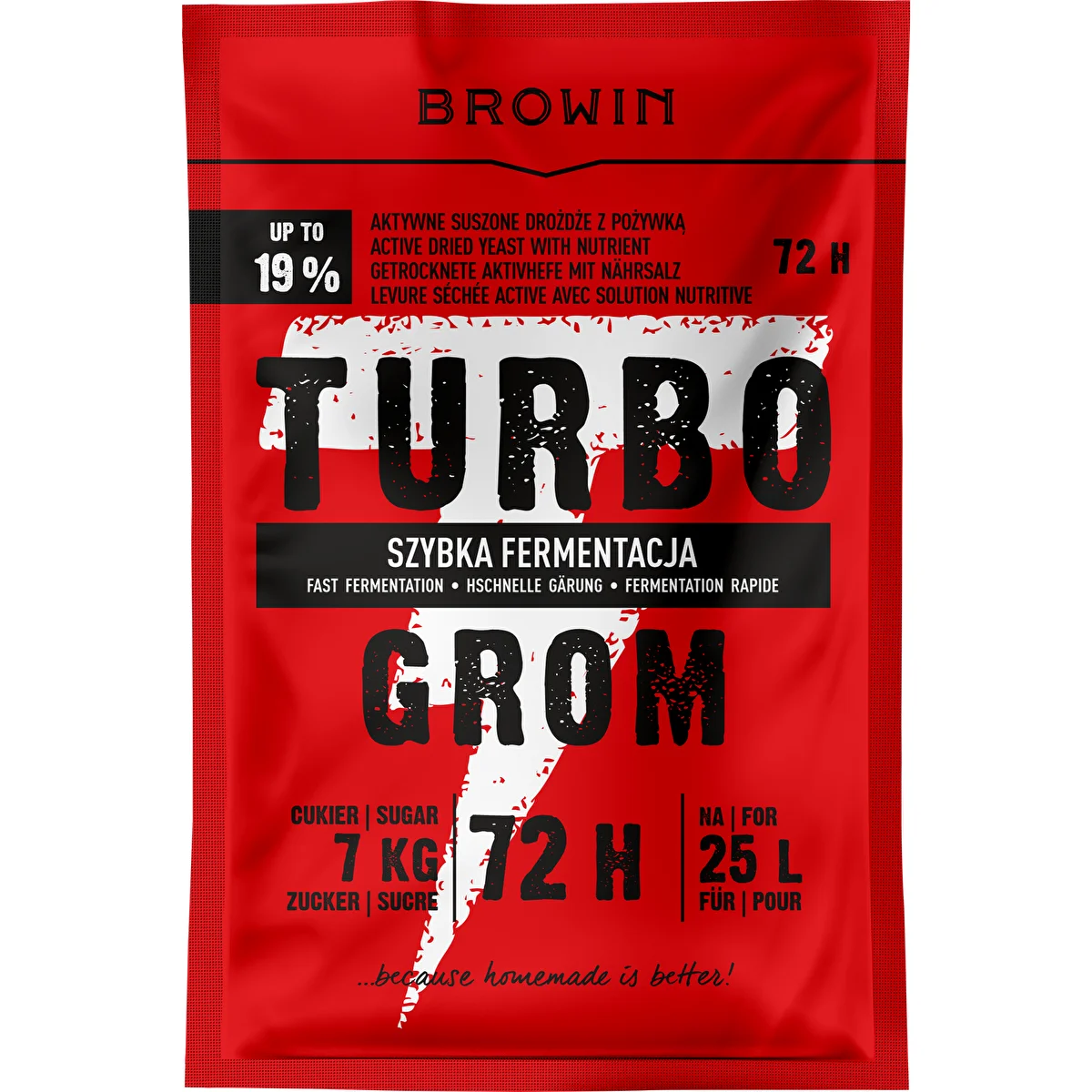 Turbo Grom 72-Hour Distiller's Yeast