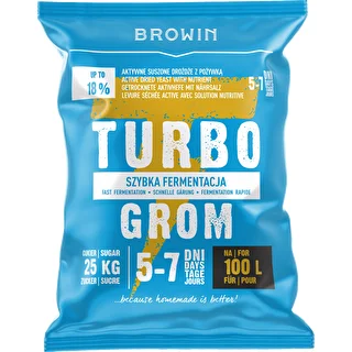 Turbo distiller's yeast for 100 L, 340 g