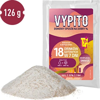 VYPITO 12%, sachet for 18 drinks – Passion Fruit-Peach, 126g – photo 3