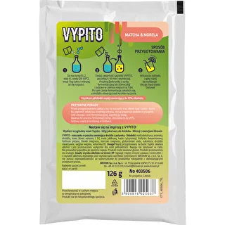 VYPITO 12%, sachet for 18 drinks - Matcha-Apricot, 126 g – photo 2
