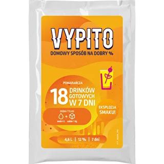 VYPITO 12%, sachet for 18 drinks - Orange, 126 g
