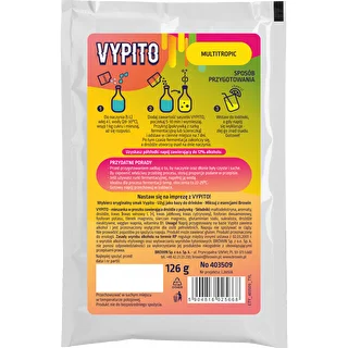 VYPITO 12%, sachet for 18 drinks – Multitropic, 126g – photo 2