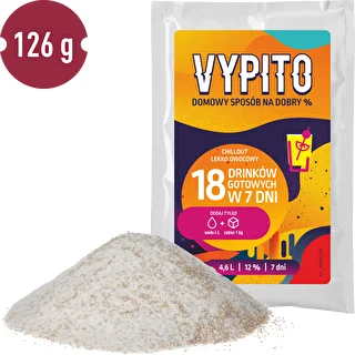 VYPITO 12%, sachet for 18 drinks - Chillout Lightly Fruity, 126 g – photo 3