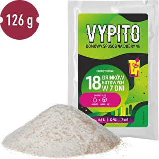VYPITO 12%, sachet for 18 drinks - Energy Drink, 126 g – photo 3