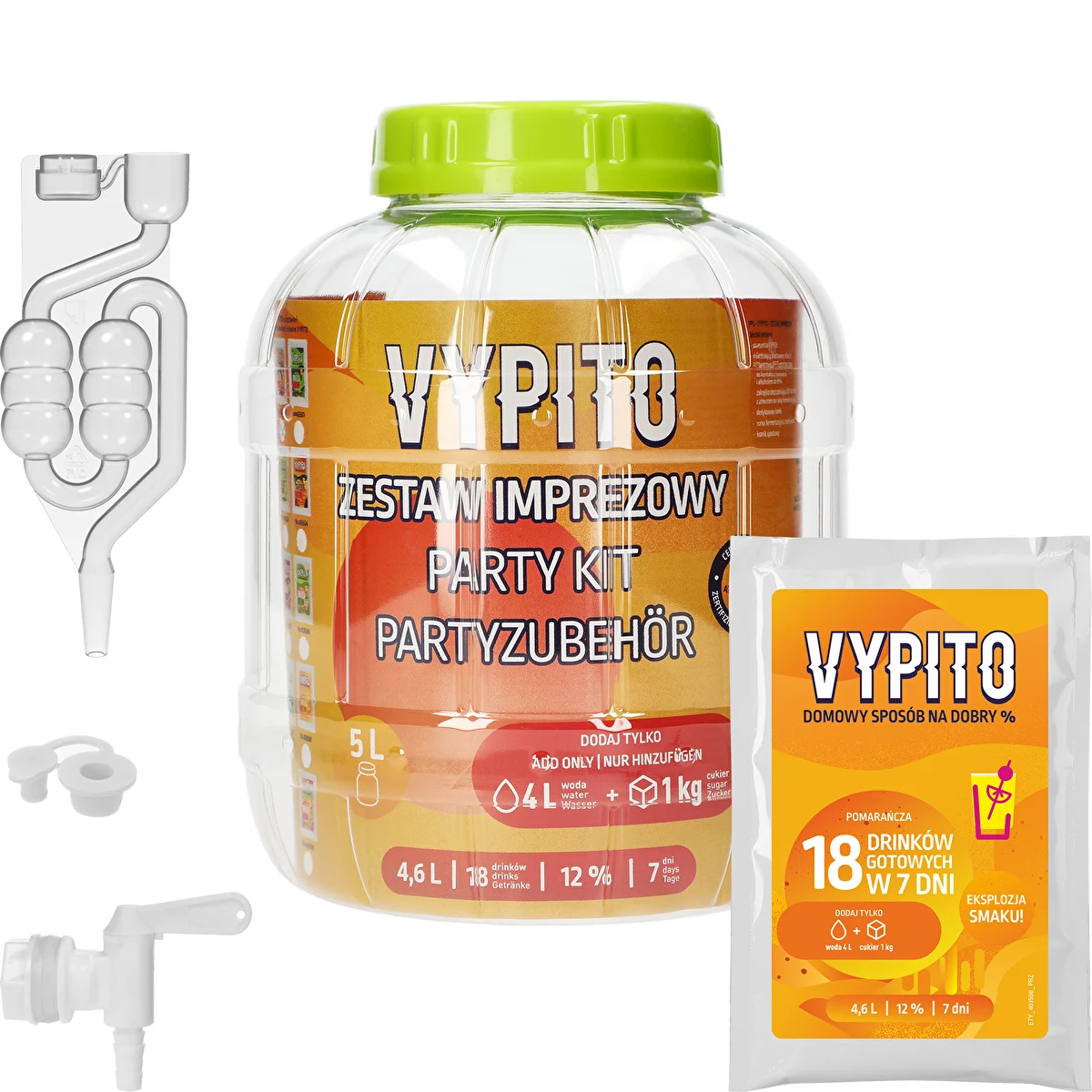 Party Set - Vypito Orange