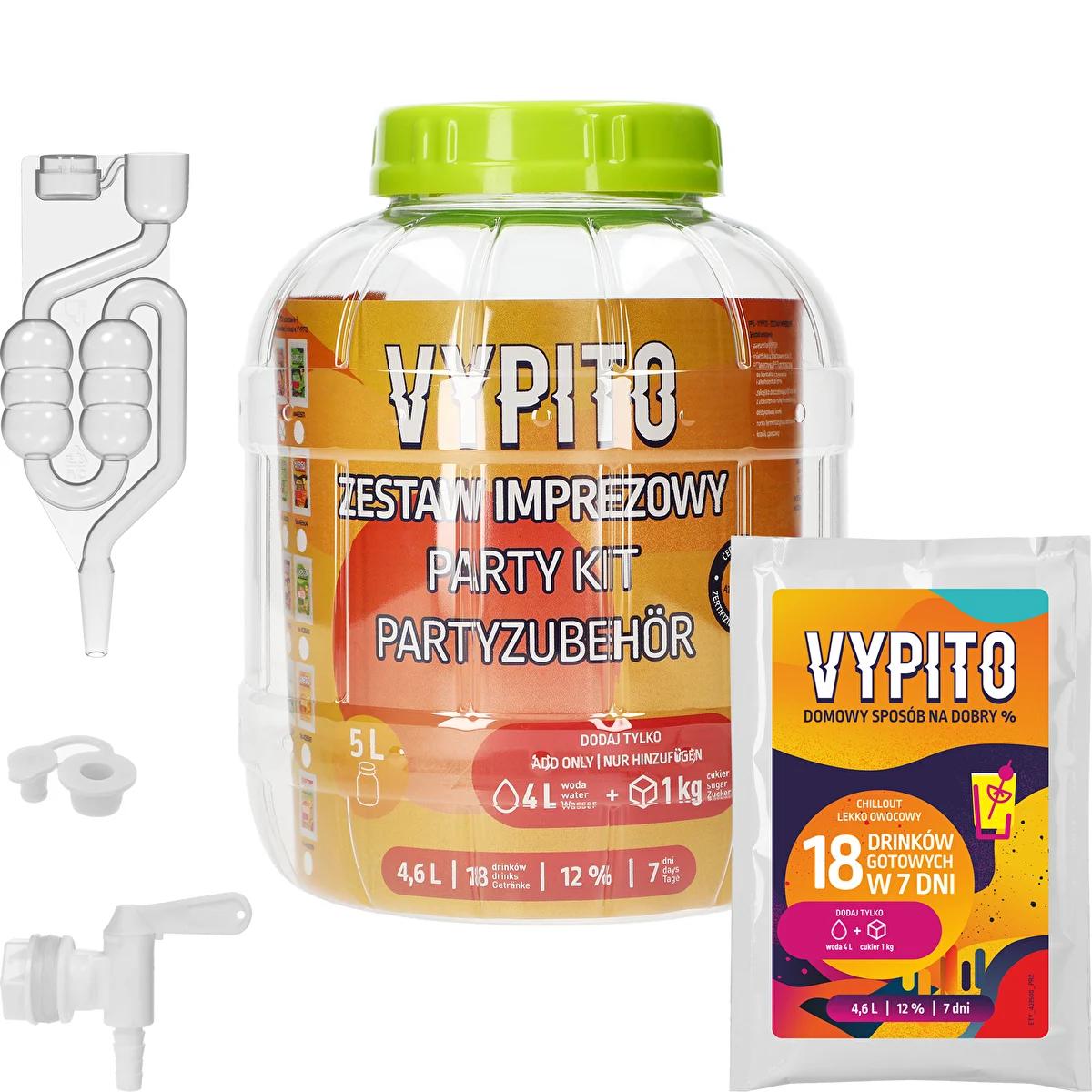 Party set - Vypito Subtly Fruity