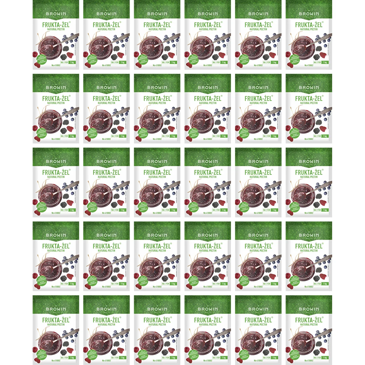 Frukta-Żel - Pectin for jams and preserves, 30 pcs.