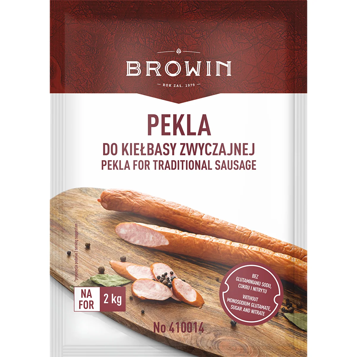 Curing salt with herbs for traditional sausage 65g