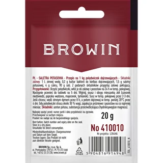 Saltpetre for meat curing, 20 g – photo 2