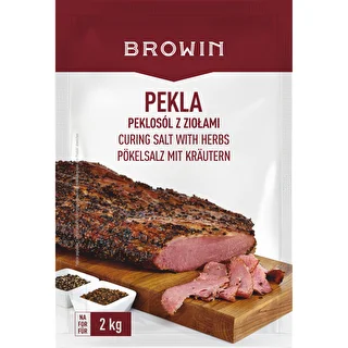 Nitrite curing salt with herbs "Pekla" - 70 g