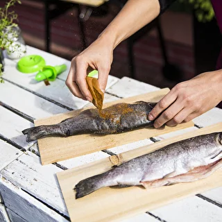 Marinade for fish. Mix of herbs and spices, 120 g – photo 4