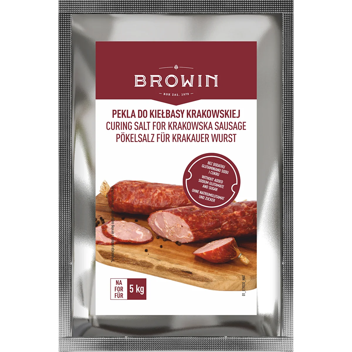 Curing salt for krakowska sausage - 115 g