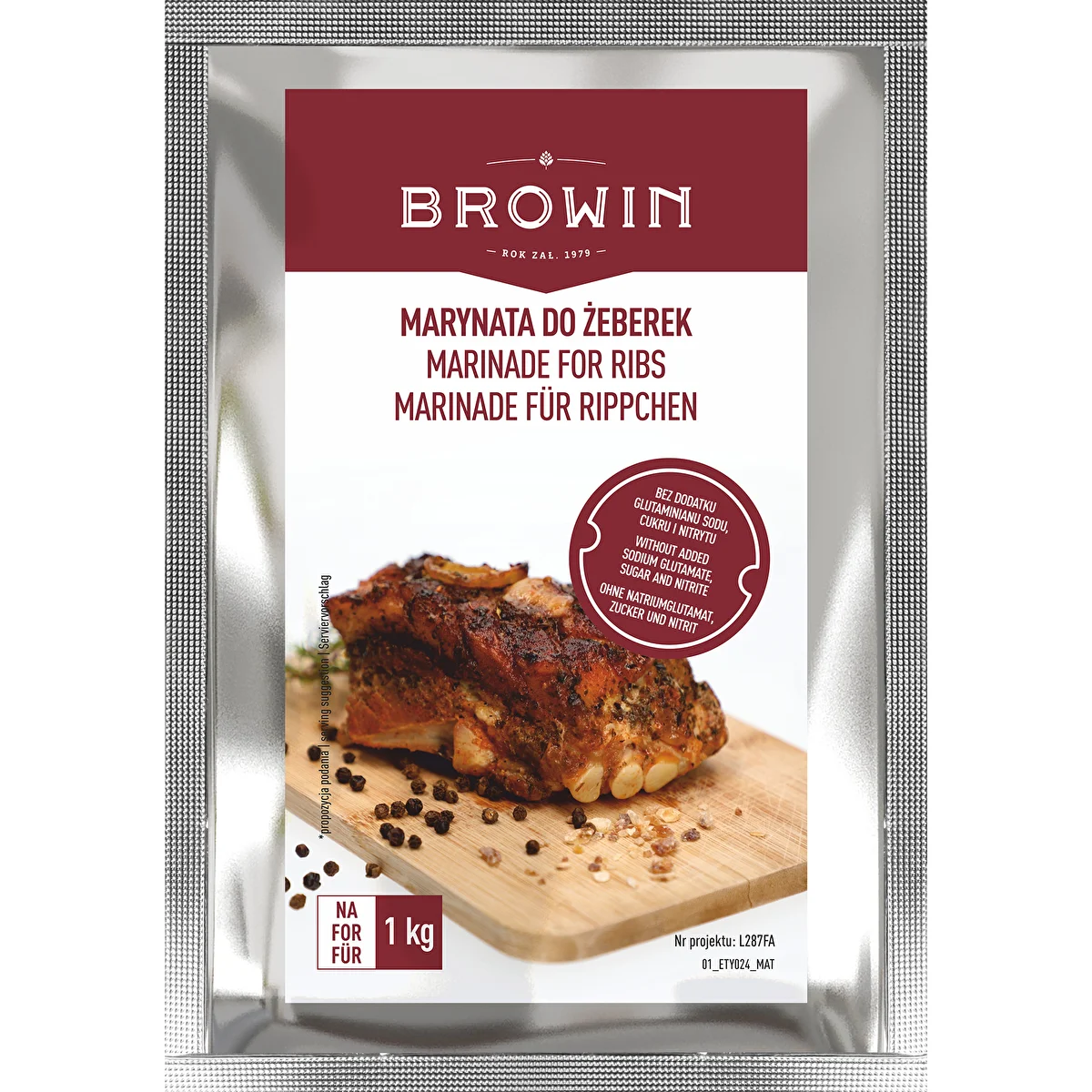 Marinade for ribs - mix of herbs and spices