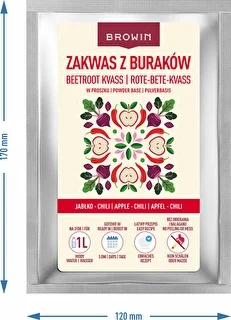 Powdered Beetroot Kvass Starter, Apple–Chilli, 36 g – photo 3