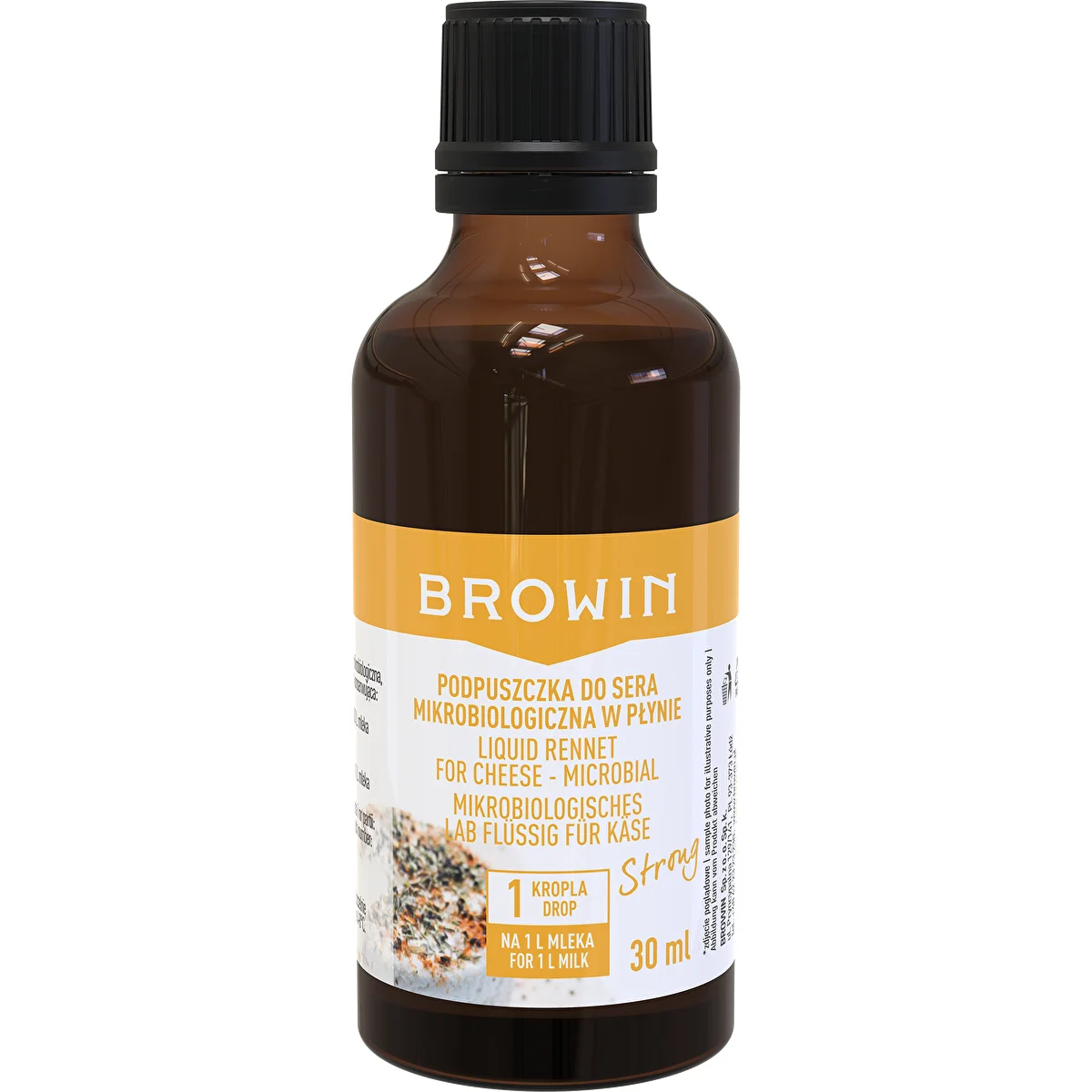Liquid microbial rennet strong, 30 ml