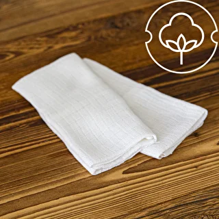 Cotton cheesecloth, 40x40 cm, 2 pcs. – photo 4