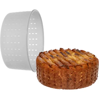 Cylindrical cheese mould 15 x 7 cm for 1200 g – photo 5