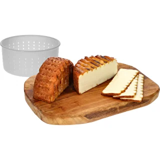 Cylindrical cheese mould 15 x 7 cm for 1200 g – photo 6
