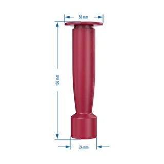 Wine hand corker for max Ø24mm corks – photo 4