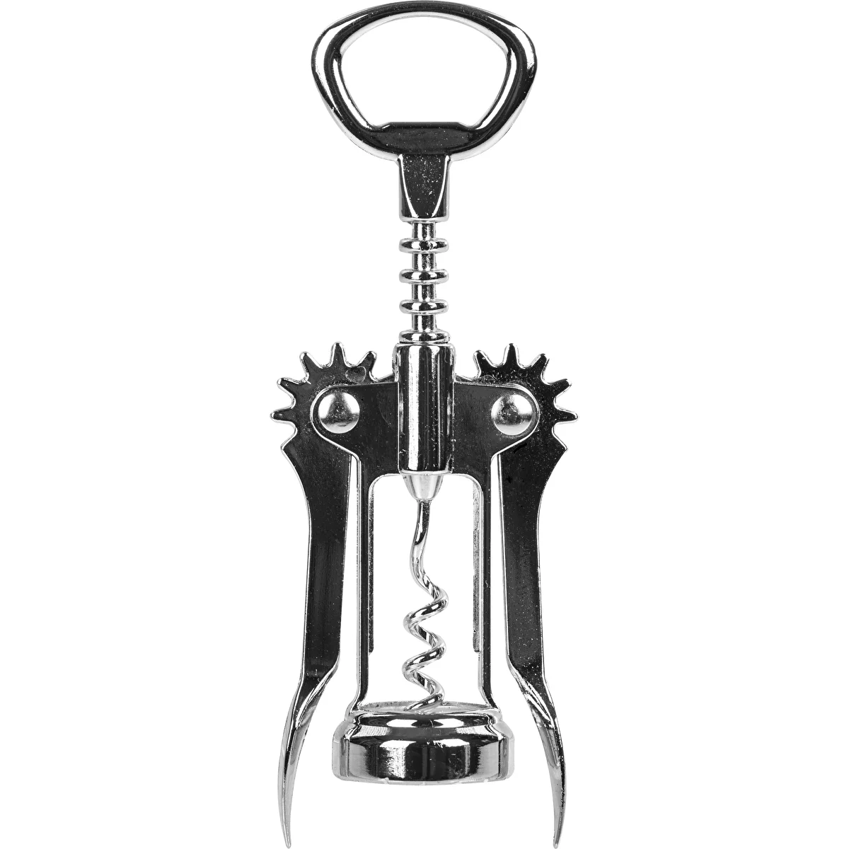 Winged Corkscrew , silver colour