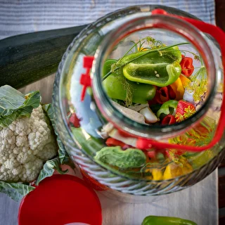 15l glass jar with plastic cap – photo 8