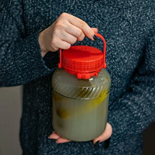 2l glass jar with plastic cap – photo 6