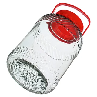 5l glass jar with plastic cap – photo 3