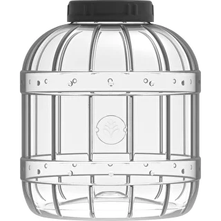 A multifunctional 8 L jar with a black twist-off lid – photo 2