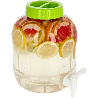Multi-functional jar with small tap 5 L